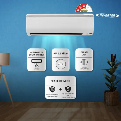 DAIKIN 1.8 TR 3 STAR INVERTER - PREMIUM SPLIT AC - Image 5